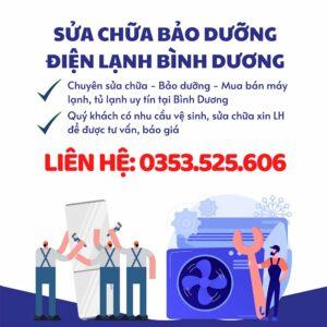 Sửa điện lạnh uy tín tại Bình Dương